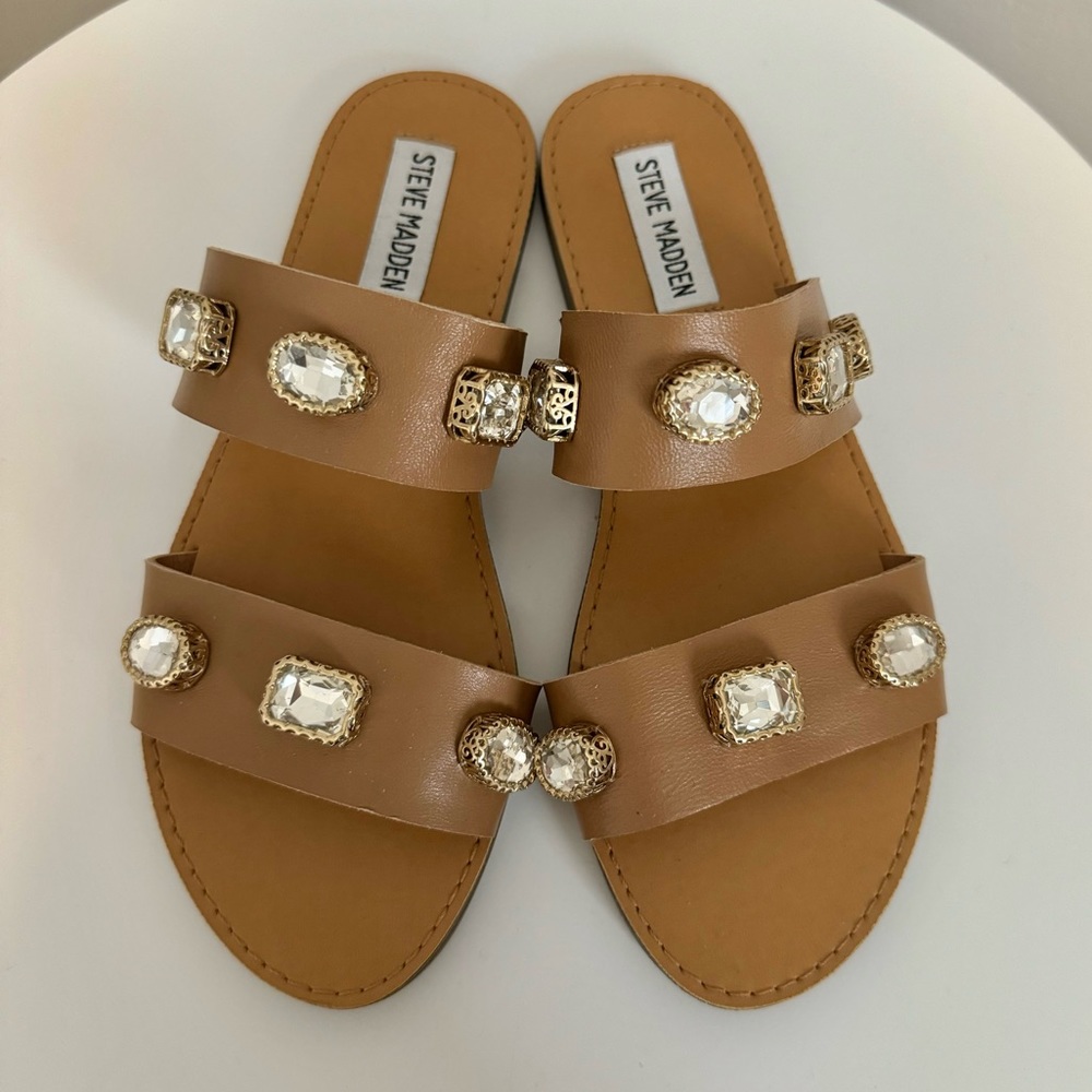 Steve Madden Jeweled Sandals
